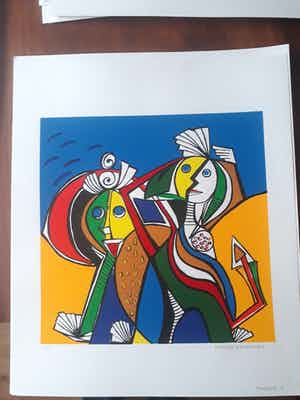 Maartje Wijngaarden - 19 zeefdrukken verkocht voor € 65!