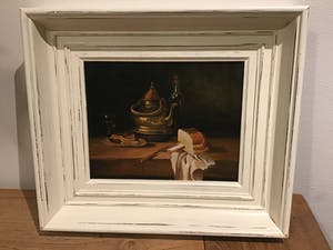 Niet of onleesbaar gesigneerd - Stilleven ontbijttafel kopen? Bied vanaf 1!