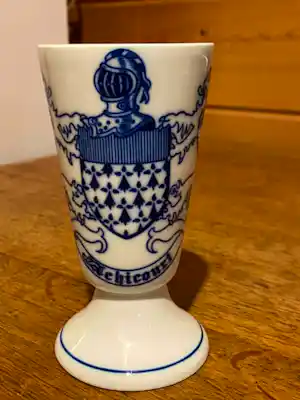 AcheterRoyal Limoges - Lanterne & Soustre-atelier van Henri Caudron (Porcelaine d'Artois, Arras? Enchérissez de 30!