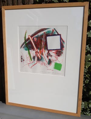 Roger Raveel - Optocht, aquatint ets (netjes ingelijst, kleine oplage) kopen? Bied vanaf 695!