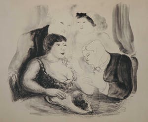 Jean-Louis Boussingault - Litho, Zonder titel kopen? Bied vanaf 1!