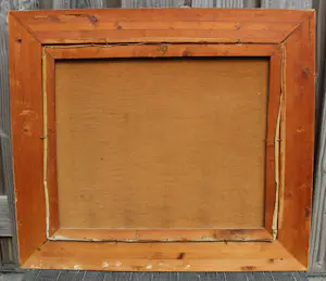 Ad Blok van der Velden - Ingelijste olieverf op doek: "Duingezicht Texel" - 1951 kopen? Bied vanaf 1000!