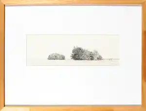 Chris Nobels - Potlood, Geriefbosje in Alphen aan den Rijn verkocht voor € 50!