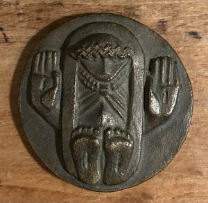 Fred Carasso - Bijzonder bronzen penning kopen? Bied vanaf 100!