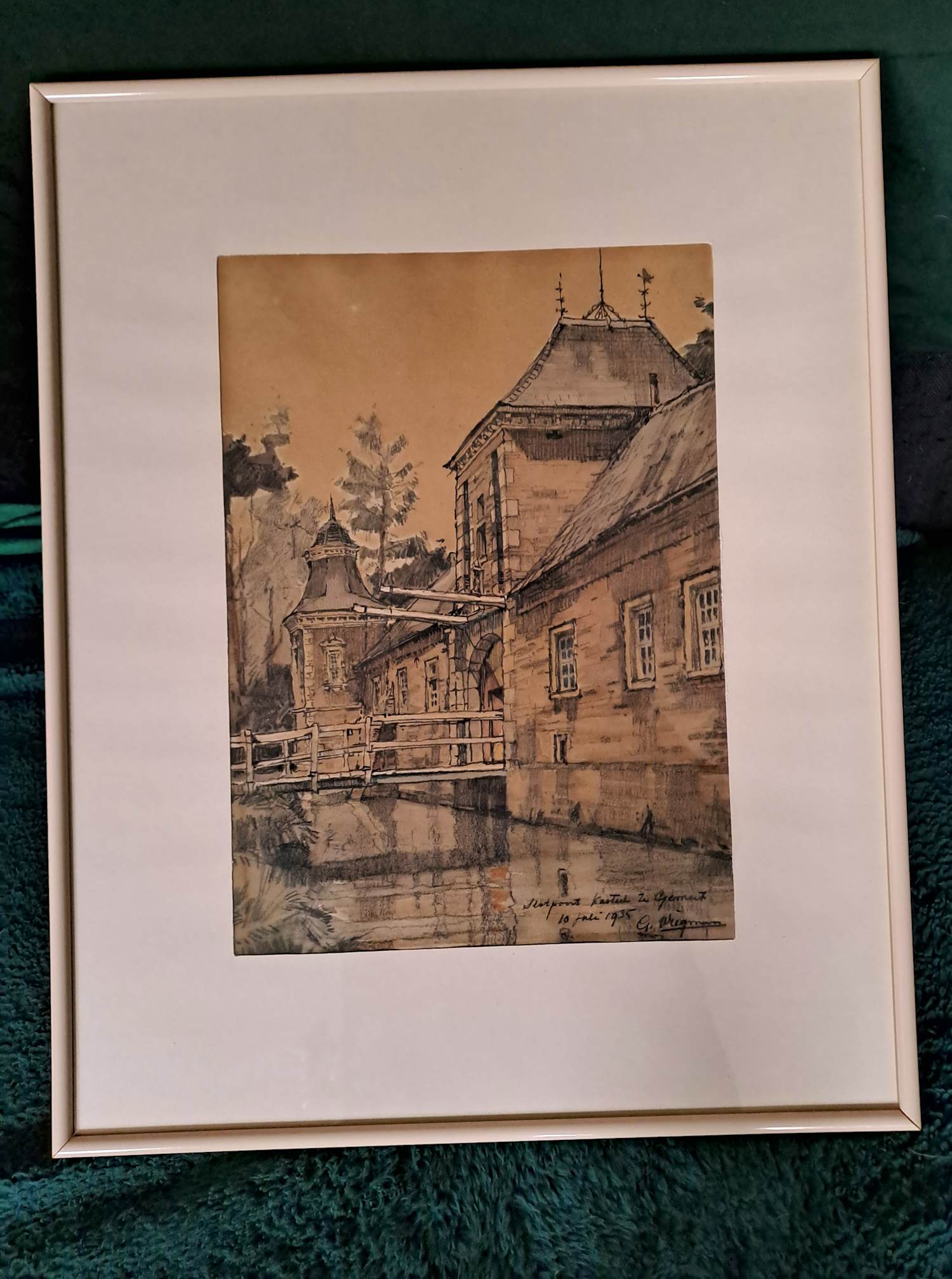 Gerard Wiegman - Slotpoort kasteel te Gemert kopen? Bied vanaf 60!