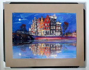 Elena Polyakova - Night in Amsterdam kopen? Bied vanaf 65!