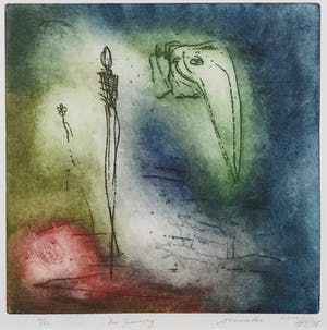 Ad Arma - Ets, De Jaarring - November - Ingelijst kopen? Bied vanaf 50!