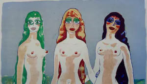 Kees van Dongen - Gravure uit 1001 nacht: : 'Les Femmes colombes' kopen? Bied vanaf 25!