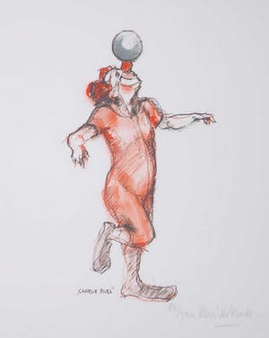 Kees Verkade - Litho, Charlie Rivel kopen? Bied vanaf 1!