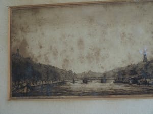 Cornelis Brandenburg - Ets, Amsterdam – gesigneerd & ingelijst kopen? Bied vanaf 10!