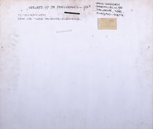 Jack Harden - Gemengde techniek op board, Verliefd op de peelvenus - Ingelijst kopen? Bied vanaf 60!