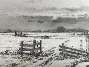 Harmen Kooistra - Sneeuwlandschap kopen? Bied vanaf 45!