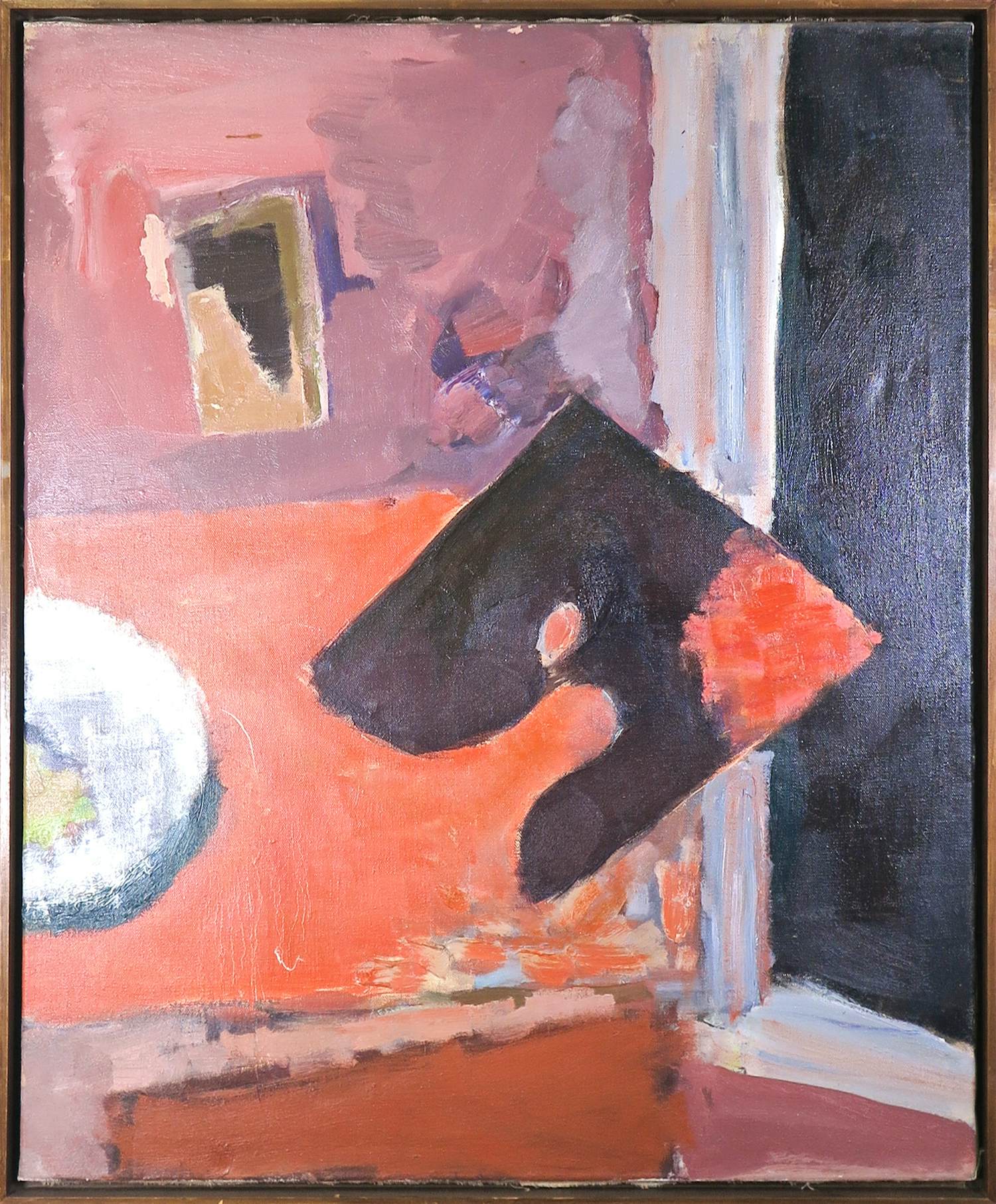 Alfons de Miranda - Olieverf op doek, Nachtelijk atelier - Ingelijst kopen? Bied vanaf 80!