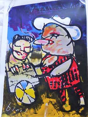 Herman Brood - Hearthbreak Hotel groot!! verkocht voor € 230!