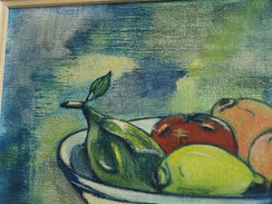 R. Kleijn - Olieverf op doek, Bloemstilleven – gesigneerd en ingelijst – ca 1960? kopen? Bied vanaf 1!