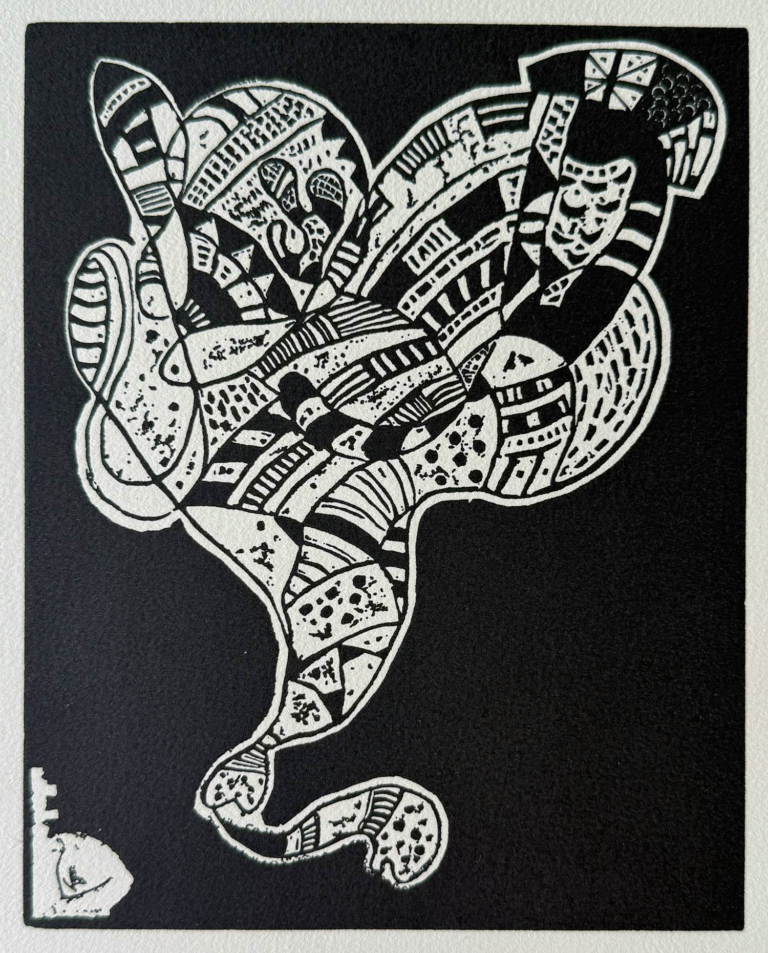 Wassily Kandinsky - 10 Origin Original-Holzschnitt 1944 Werkverzeichnis Roethel 203 kaufen? Bieten Sie von 85!