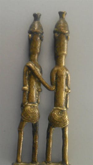 Brons (Onbekend) - West Afrika man en vrouw kopen? Bied vanaf 29!