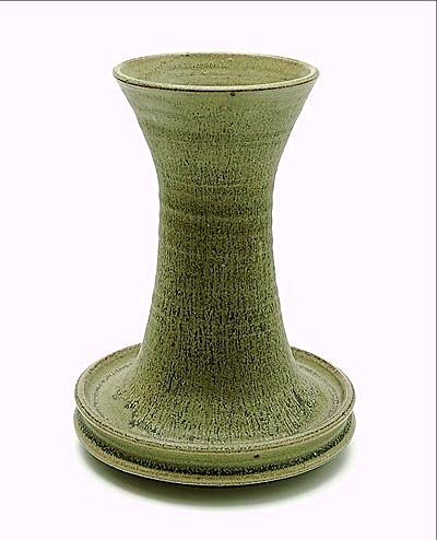 Jan van der Vaart - Vaas met hoge hals en dubbele kraag aan de voet kopen? Bied vanaf 800!