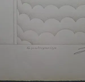 Buy Jörg Remé - Regenboogmeisje - gesigneerde litho? Bid from 49!