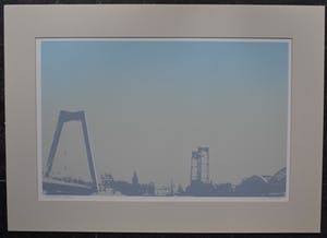 Clemens Zijlmans - Rotterdam - Zeefdruk - gesigneerd - nr 38 van 90 kopen? Bied vanaf 1!