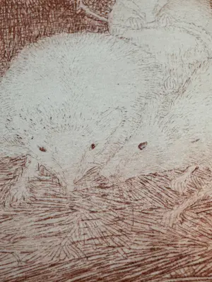 Jan Mankes - Vier muisjes in het gras kopen? Bied vanaf 600!