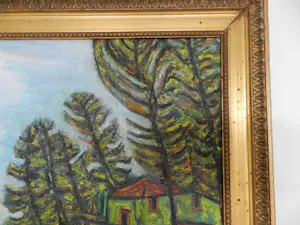 Juan Marti - Fauvistisch Rivierlandschap kopen? Bied vanaf 50!