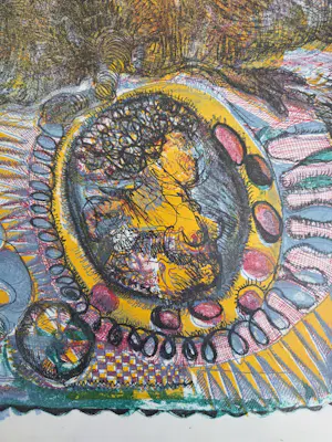 Peter Gentenaar - Vogelbekdier. Fantasielandschap. kopen? Bied vanaf 20!