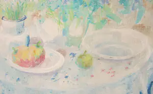 Buy Theo Van Rintel - Stilleven met bloemen en fruit? Bid from 400!