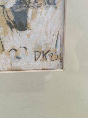 Dick Ket - C4980-3, Winterlandschap kopen? Bied vanaf 950!