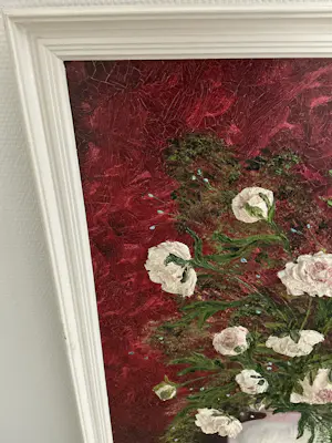 Jan de Kort - Vaas met pioenrozen kopen? Bied vanaf 500!