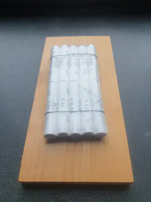 Jan Henderikse - Zero - rollen centen op paneel - 29 x 14 x 4 cm kopen? Bied vanaf 250!