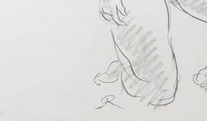 Jan Sluijters (jr.) - Tekening, Naakt kopen? Bied vanaf 10!