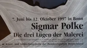 Buy Sigmar Polke - Die Drei Lugen der Malerei? Bid from 45!