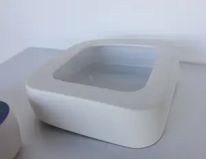 Olav Slingerland - Chinabox (set van 3) blauw geglazuurd aardewerk kopen? Bied vanaf 200!