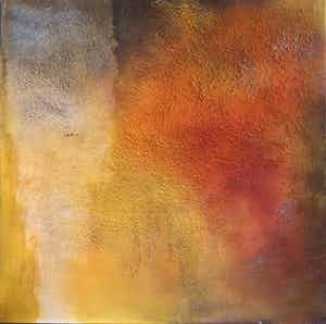 Kees de Vries - Abstract verkocht voor € 250!