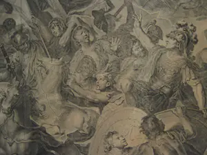 Gilliam van der Gouwen - "De Heer verdrinkt de Egyptenaren in het midden der roode zee" kopen? Bied vanaf 20!