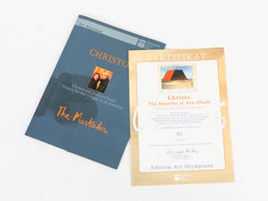 Christo - Mastaba of Abu Dhabi - Bütten - signiert - limitiert kopen? Bied vanaf 399!