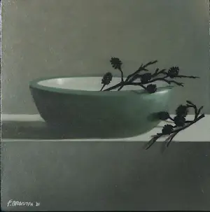 Frans Brommer - Olieverf op paneel, Stilleven - Ingelijst kopen? Bied vanaf 120!