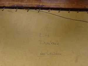 Willem van Leusden - Grote ets Dom van Utrecht met koor, kloostergang en kapellen kopen? Bied vanaf 95!