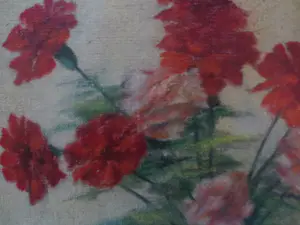 Wil van Leeuwen - Stilleven Anjers 1938 kopen? Bied vanaf 65!