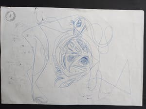 Theo Wolvecamp - Inkt op papier. dubbelzijdig kopen? Bied vanaf 80!