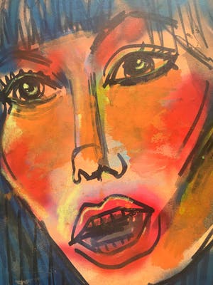 Peter Klashorst - La femme 2 kopen? Bied vanaf 175!