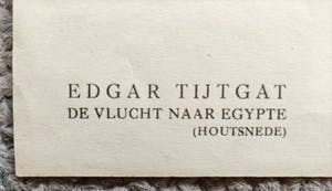 Buy Edgard Tytgat - De vlucht naar Egypte? Bid from 60!