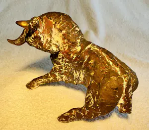 Jos Dirix - Bronzen buffel kopen? Bied vanaf 350!