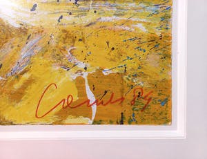 Jan Cremer - Provence II, zeefdruk (mooi ingelijst, groot) kopen? Bied vanaf 250!