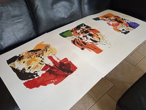 Marli Hommel - Drieluik zeefdruk Wildlife 1 & Wildlife 2 & Wildlife 3 kopen? Bied vanaf 500!