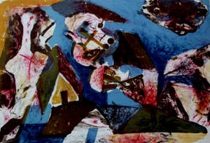 Martin Engelman - Kleurenlitho - 1973 kopen? Bied vanaf 45!