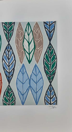 Ton Pape - Gouache - Geometrisch Abstract nr 248 kopen? Bied vanaf 35!