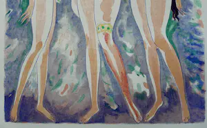 Kees van Dongen - Gravure uit 1001 nacht: : 'Les Femmes colombes' kopen? Bied vanaf 25!