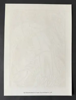 Karl Schmidt-Rottluff - Der Angler. Original-Holzschnitt Werkverzeichnis Rathenau 4 kopen? Bied vanaf 130!